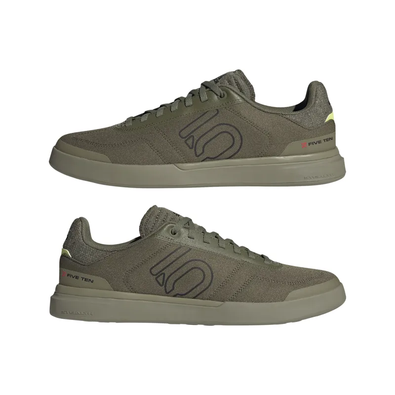 Five Ten Sleuth DLX Canvas Mens Mountain Bike Shoe - Focus Olive